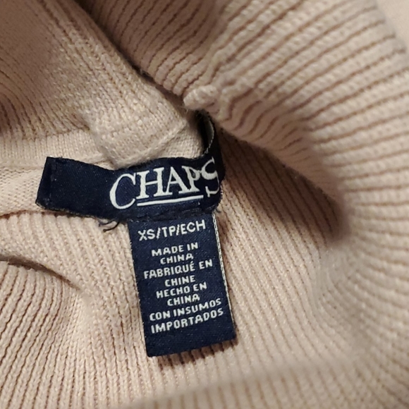 Pink Chaps Turtleneck Sweater - Picture 2 of 3